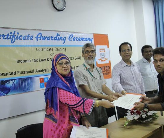 The certificate awarding ceremony of the 9th batch students of the PGDHRM