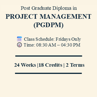 Post Graduate Diploma in Project Management
